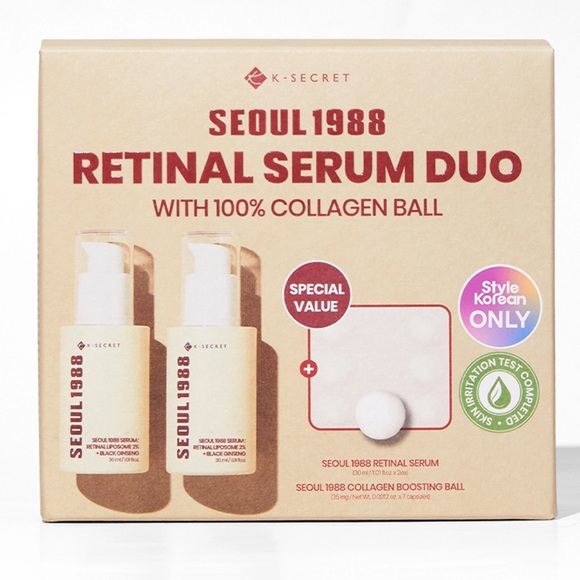 KSECRET Seoul 1988Retinal Black Ginseng Serum Double Set